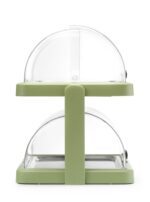 Koeldisplay met rolltop “Duo” UNIQ, HENDI, designed by Robert Bronwasser, Dubbel, Groen, 480x355x(H)480mm - Afbeelding 3