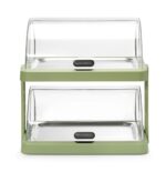 Koeldisplay met rolltop “Duo” UNIQ, HENDI, designed by Robert Bronwasser, Dubbel, Groen, 480x355x(H)480mm - Afbeelding 2