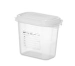 GN 1/9 container, polypropyleen, HENDI, GN 1/9, 1,5L, Transparant, 176x108x(H)150mm - Afbeelding 2
