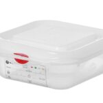 GN 1/6 container, polypropyleen, HENDI, GN 1/6, 1,1L, Transparant, 176x162x(H)65mm