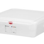 GN 1/1 container, polypropyleen, HENDI, GN 1/1, 13L, Transparant, 530x325x(H)100mm