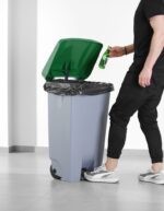 Deksel voor afvalbak, HENDI, Rood, 505x415mm - Afbeelding 6