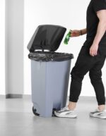 Deksel voor afvalbak, HENDI, Zwart, 505x415mm - Afbeelding 3