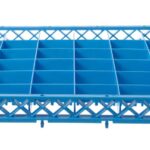 Vaatwaskorf verhoger, HENDI, 36 vakken 73x73 mm, 500x500x(H)45mm