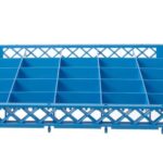 Vaatwaskorf verhoger, HENDI, 25 vakken 88x88 mm, 500x500x(H)45mm