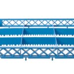 Vaatwaskorf verhoger, HENDI, 9 vakken 150x150 mm, 500x500x(H)45mm