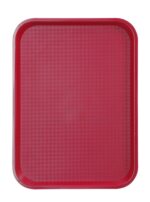 Fastfood dienbladen medium, HENDI, Rood, 305x415x(H)20mm - Afbeelding 2