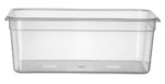 Container GN 1/1 polypropyleen, HENDI, Profi Line, GN 1/1, 28L, Transparant, 530x325x(H)200mm