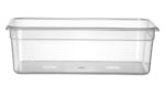 Container GN 1/1 polypropyleen, HENDI, Profi Line, GN 1/1, 21L, Transparant, 530x325x(H)150mm