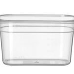 Container GN 1/4 polypropyleen, HENDI, Profi Line, GN 1/4, 4L, Transparant, 265x162x(H)150mm