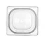 Container GN 1/6 polypropyleen, HENDI, Profi Line, GN 1/6, 2,4L, Transparant, 176x162x(H)150mm