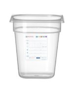 Container GN 1/6, HENDI, GN 1/6, 1L, Transparant, 176x162x(H)65mm