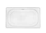 Deksel voor GN containers polypropyleen, HENDI, GN 1/4, Transparant, 265x162mm