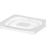 Deksel voor GN containers polypropyleen, HENDI, GN 1/6, Transparant, 176x162mm