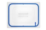 Deksel voor GN containers polypropyleen, HENDI, GN 1/2, Transparant, 325x265mm