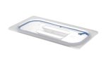 Deksel voor GN containers polypropyleen, HENDI, GN 1/3, Transparant, 325x176mm