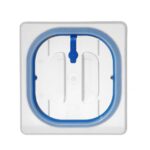 Deksel voor GN containers polypropyleen, HENDI, GN 1/6, Transparant, 176x162mm