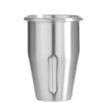 Roestvast stalen beker voor Milkshaker - Design by Bronwasser, HENDI, 0,5L, ⌀113x(H)160mm