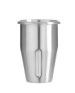 Roestvast stalen beker voor Milkshaker - Design by Bronwasser, HENDI, 0,5L, ⌀113x(H)160mm