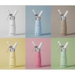 Slagroomapparaat, HENDI, 0,5L, Taupe, ⌀80x(H)260mm - Afbeelding 3