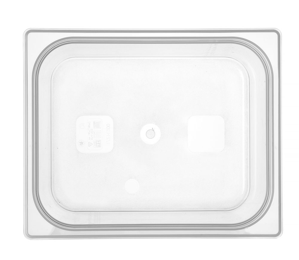 Container GN 1/2 polypropyleen, HENDI, Profi Line, GN 1/2, 12,5L, Transparant, 325x265x(H)200mm