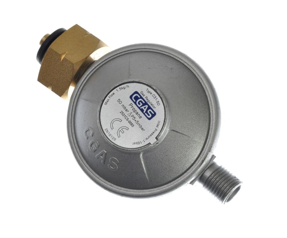 8711369152157-1 Drukregelaar 50 mBar, HENDI