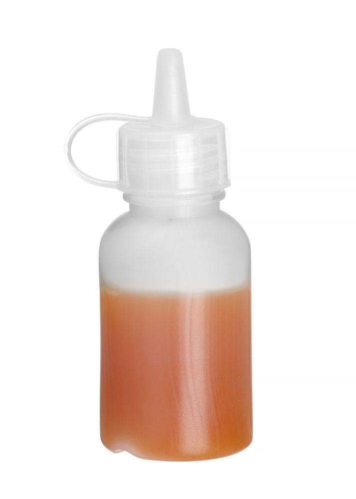 Mini saus dispenser - set van 4 stuks., HENDI, 0,05L, Transparant, ⌀35x(H)100mm