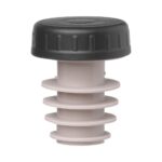 Stopper met dop – 6 stuks., BarUp, Zwart, 6 st., ⌀xmm - Afbeelding 2