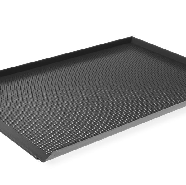 Tray perforated