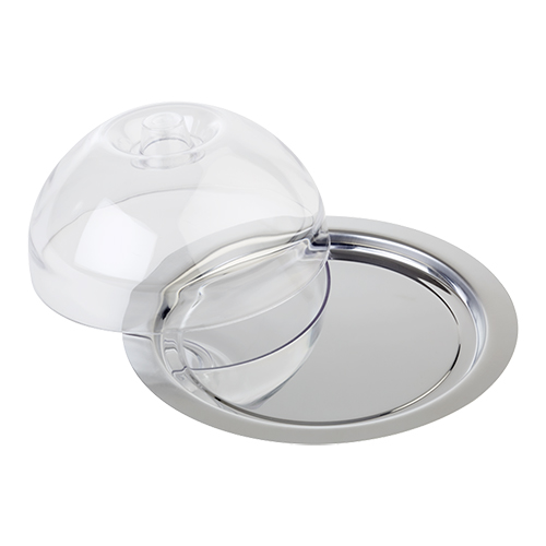 serveerplateau met afdekkap Ø22cm