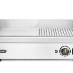 Griddle half ribbed