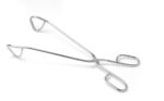 Curved serving tong