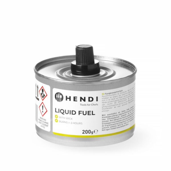 Liquid fuel with wick