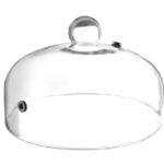 Glass dome with vent