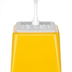 Sauce dispenser with pump