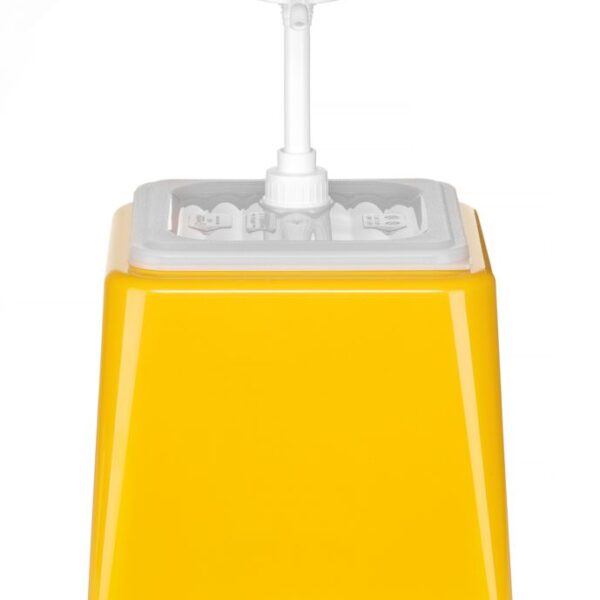 Sauce dispenser with pump