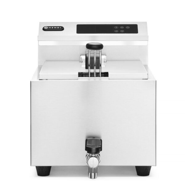 Deep fryer with drain tap digital - 8 l