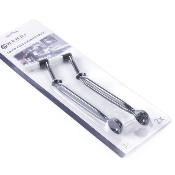 Group head cleaning brush