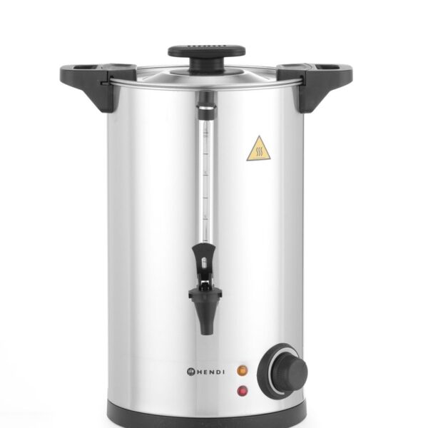 Hot drinks boiler single-walled