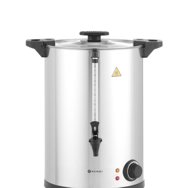 Hot drinks boiler single-walled