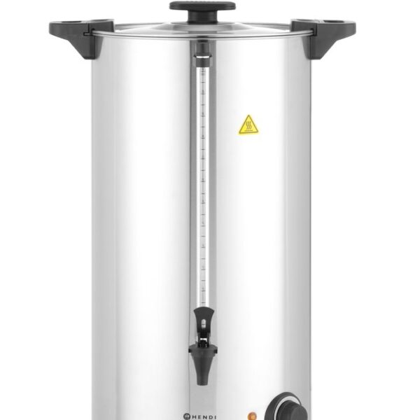 Hot drinks boiler single-walled