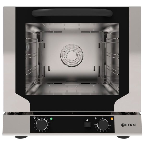 Convection oven compact with humidification