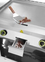 on a cabinet enclosed on 3 sides