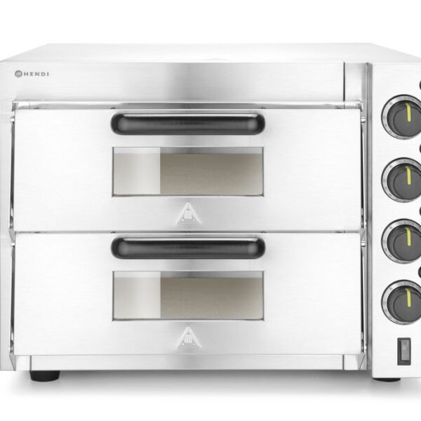 Double deck pizza oven 3000W