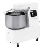 Spiral mixer with fixed head and bowl