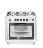 Gas cooker - 5 burners with electric oven