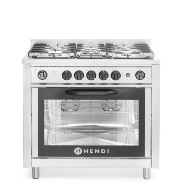 Gas cooker - 5 burners with electric oven