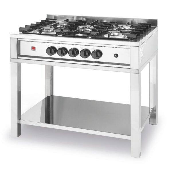 Gas cooker - 5 burners
