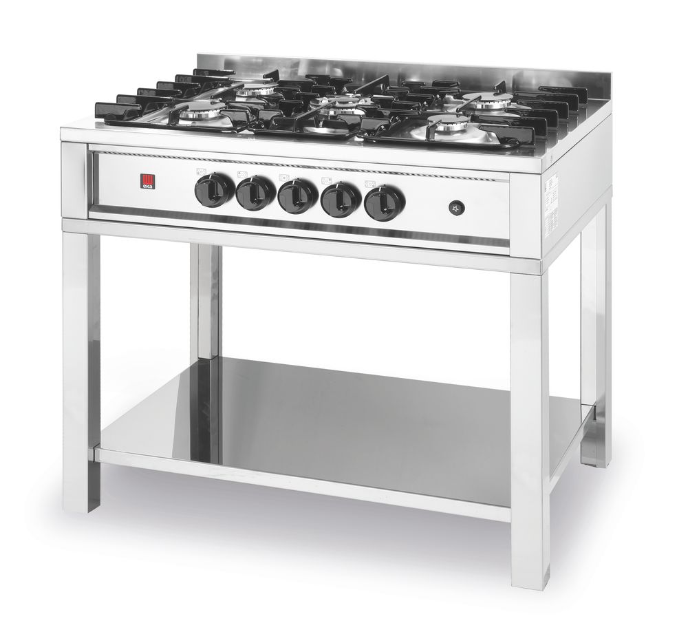 Gas cooker - 5 burners