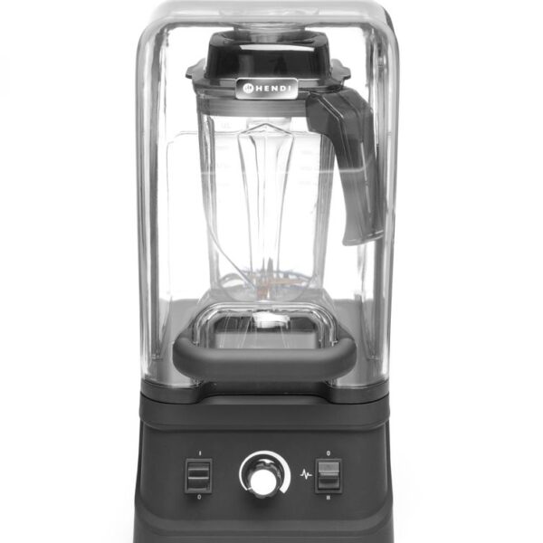 Bar blender with sound enclosure